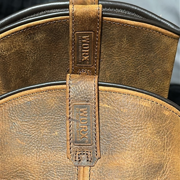 Red Wing Men’s Worx Truss Steel-Toed Waterproof Leather Boots, NEW, Size 11 WW - Picture 8 of 10